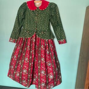 Vintage 70’s-90’s JG Hook Edwardian Inspired Dress
